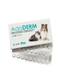 Ado Derm tablete za zaščito blazinic tačk, kožo in dlako
